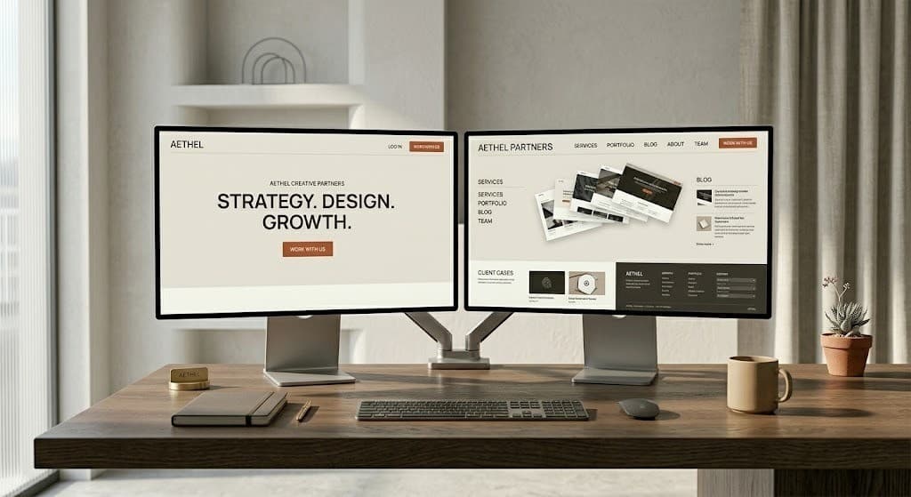 Landing page vs sitio web completo: cuál necesita tu negocio