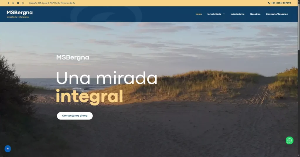 Diseño Web a Medida 7 inicio msbergna inmobiliaria e interiorismo 07 15 2025 08 08 pm 6876df79a105d